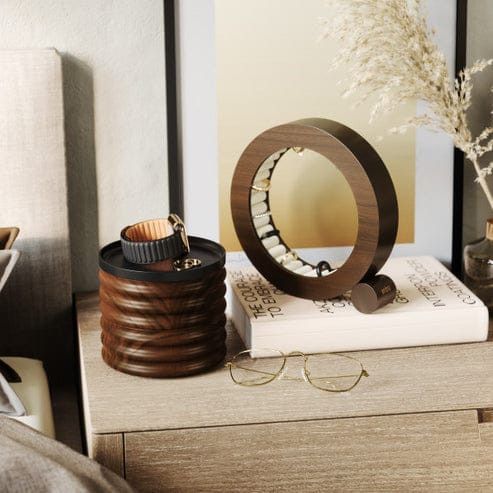 Umbra Storage Box Umbra Tesora Wood Storage Box Black & Walnut UMB1021398048
