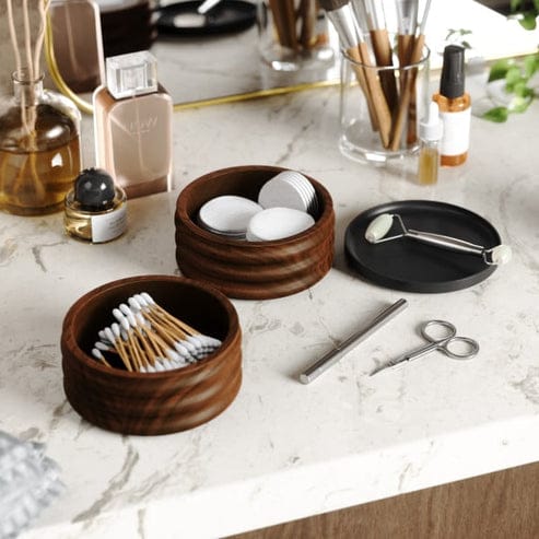 Umbra Storage Box Umbra Tesora Wood Storage Box Black & Walnut UMB1021398048