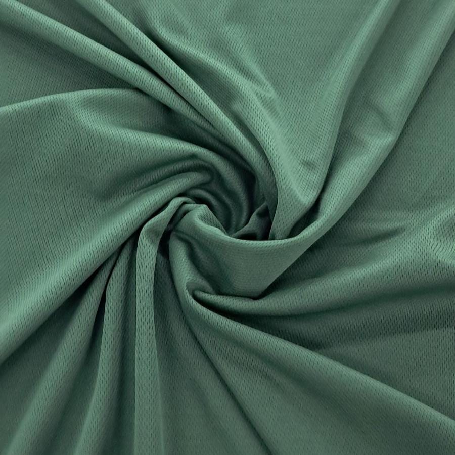 UNIFORM FABRIC Dress Fabrics Bottle Green Birds Eye T-shirting Fabric 150 cm (2061833437273)
