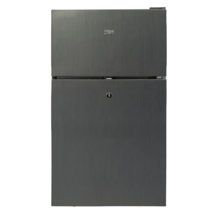 Univa Bar Fridge Univa 86L Metallic Top Freezer Bar Fridge UT120M