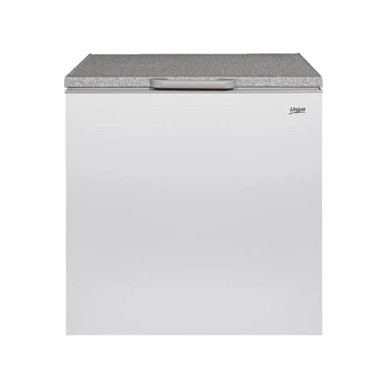 Univa gas freezer Univa 205L White Gas/Electric Chest Freezer UCF205GE