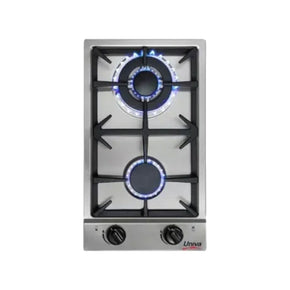 UNIVA Gas Hob Univa 2 Burner Gas Hob UGH02S (7482996490329)