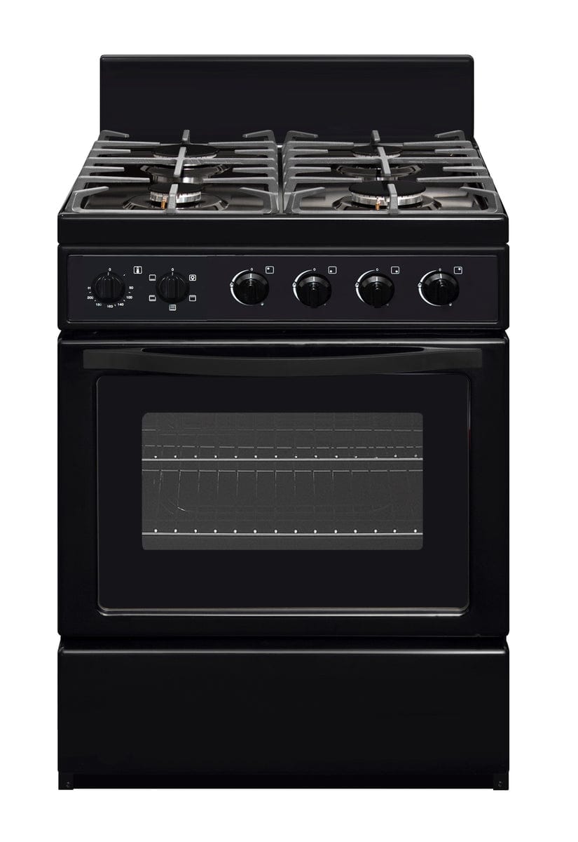 Univa Gas Stove Univa 60CM Black 4 Burner Gas Electric stove UGE016Bi (7668889387097)