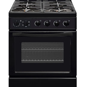 Univa Gas Stove Univa 60CM Black 4 Burner Gas Electric stove UGE016Bi (7668889387097)