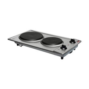 Univa STOVE Univa 500mm Solid Plate Stainless Steel Hob With Control Panel – UDH02S (7487527288921)