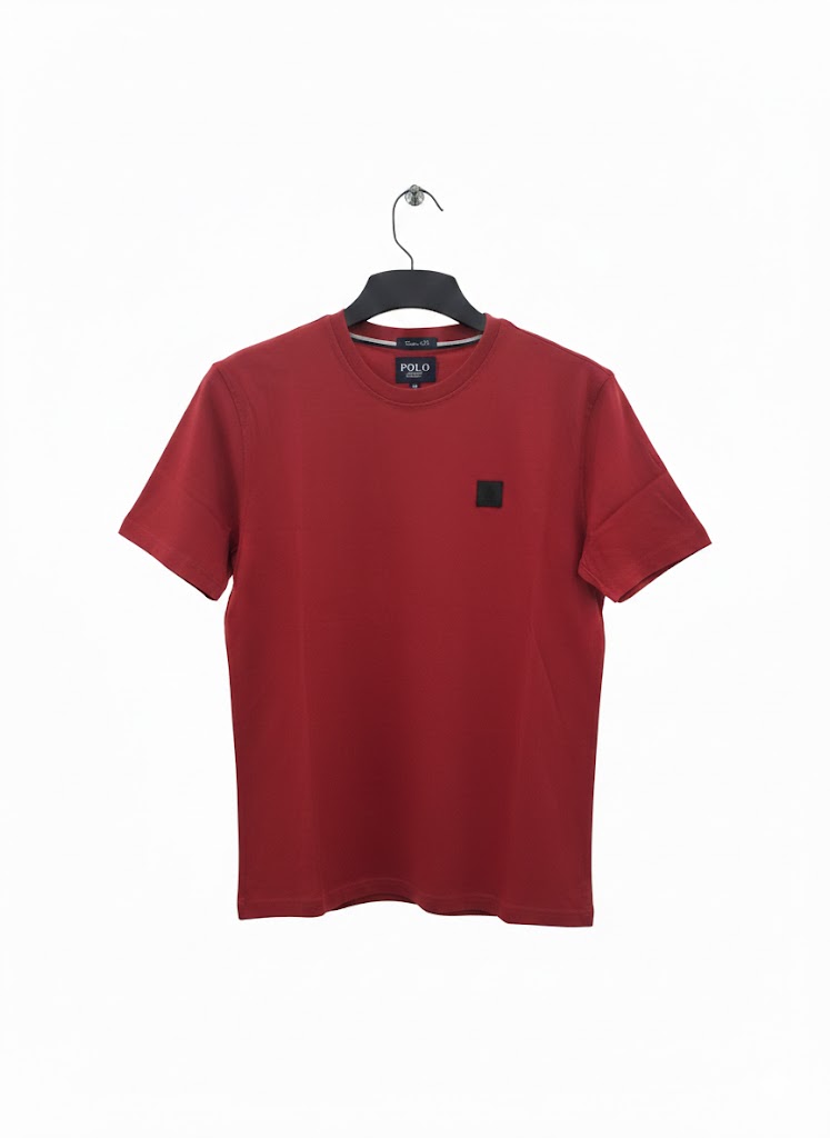 Mens Sports SS Tee Red 0062811