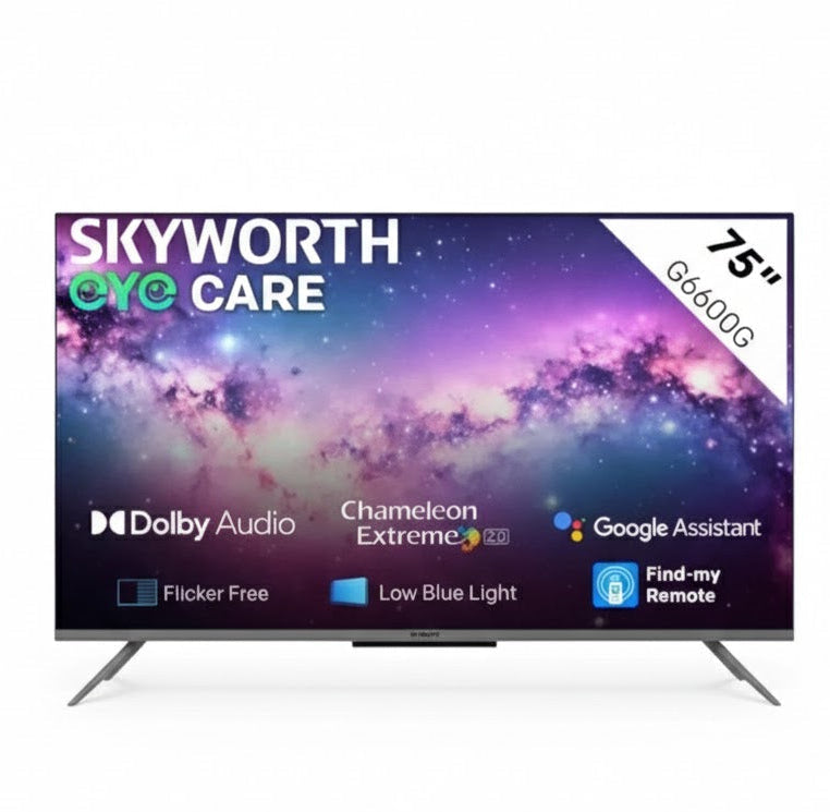 Skyworth 75" UHD Google TV 75G6600H - MHC World