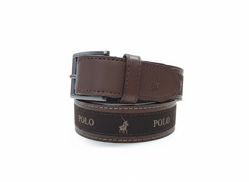 Polo Alessandro Coated Leather Belt