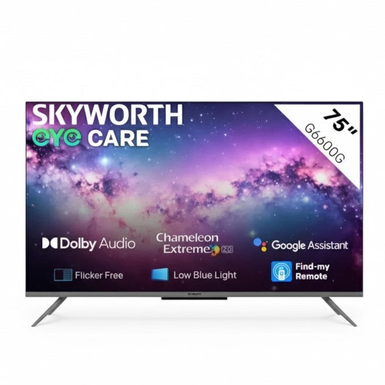 Skyworth 75" UHD Google TV 75G6600H - MHC World