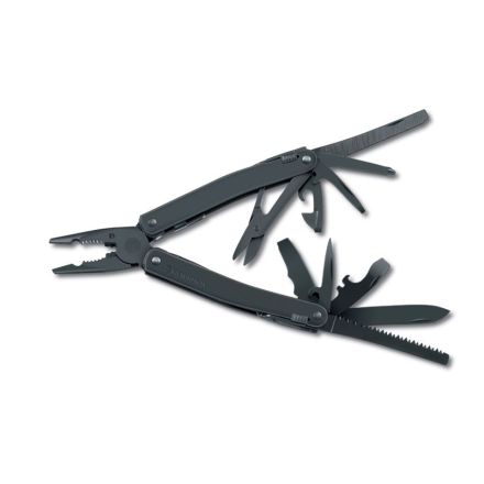 Victorinox Swiss Tool Spirit XBS Black Cap Crimper w/Black Nylon Pouch V3.0224.3CN.