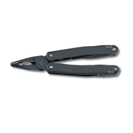 Victorinox Swiss Tool Spirit XBS Black Cap Crimper w/Black Nylon Pouch V3.0224.3CN.