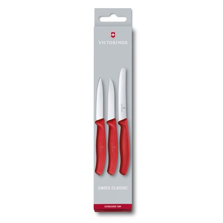 Victorinox Swiss Classic 3 Piece Paring Set Red V6.7111.3.