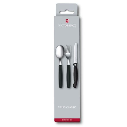 Victorinox Swiss Classic Picnic Set 3 Piece Black V6.7192.F3.