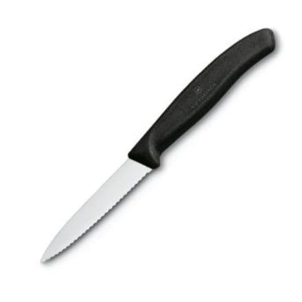Victorinox Swiss Classic Paring Knife Serrated Black 8cm V6.7633