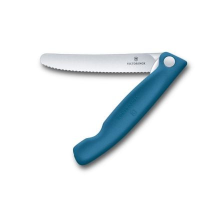 Victorinox Swiss Classic Picnic Knife, Foldable Blue 11 cm Box V6.7832.FC1.