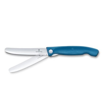 Victorinox Swiss Classic Picnic Knife, Foldable Blue 11 cm Box V6.7832.FC1.