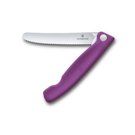 Victorinox Swiss Classic Picnic Knife, Foldable Purple 11 cm Box V6.7835.FC1.