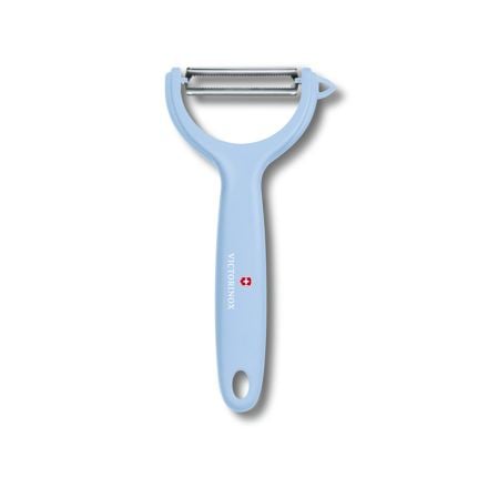 Victorinox Swiss Classic Trend Colours Tomato and Kiwi Peeler Light Blue V7.6079.22.