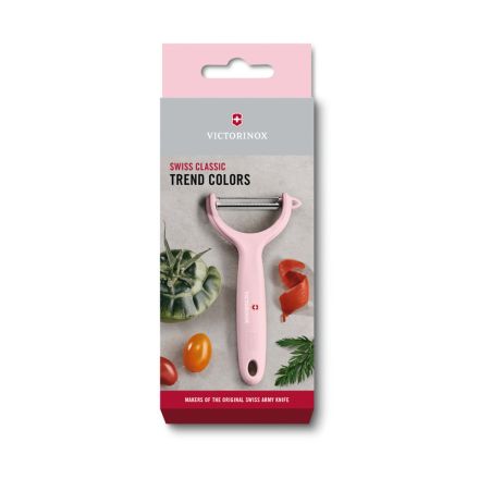 Victorinox Swiss Classic Trend Colours Tomato and Kiwi Peeler Light Pink V7.6079.52.
