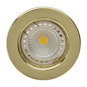 VALOTECH Downlight Downlight 802A/GO Gold Round Swivel (7295881773145)