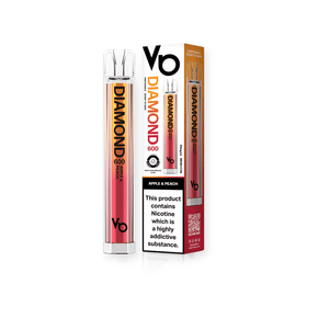 Vape Bars Vapes Bars Diamond 600 Puffs Apple & Peach (7397885706329)