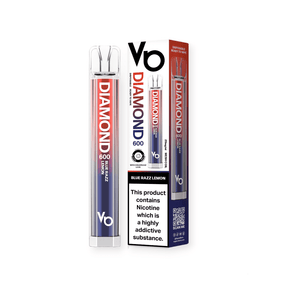 Vape Bars Vapes Bars Diamond 600 Puffs Blue Razz Lemon (7397885247577)