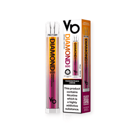 Vape Bars Vapes Bars Diamond 600 Puffs Passion Peach Lemon (7397884100697)