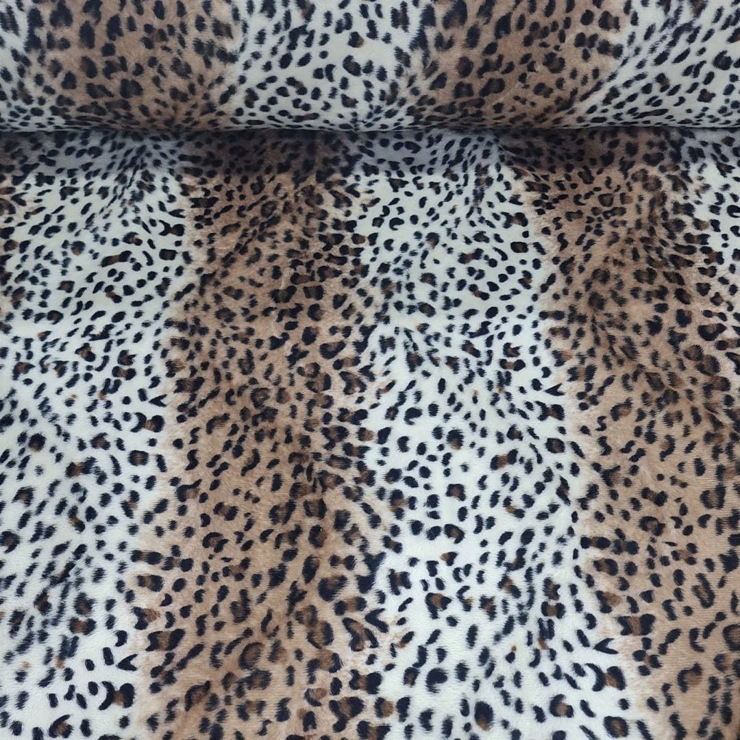 VELBOA Dress Fabrics Des1 Printed Velboa Fabric 150cm