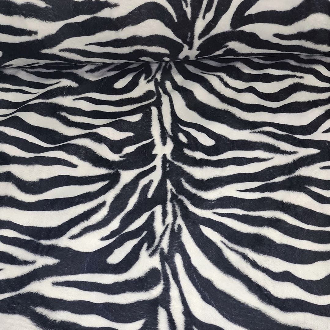 VELBOA Dress Fabrics Des2 Printed Velboa Fabric 150cm