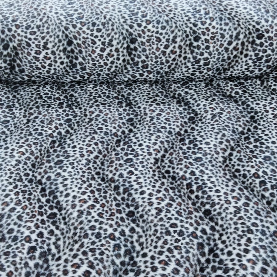 VELBOA Dress Fabrics Des5 Printed Velboa Fabric 150cm