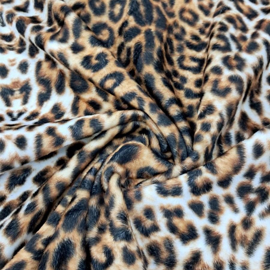 VELBOA Dress Fabrics Des8 Printed Velboa Fabric 150cm