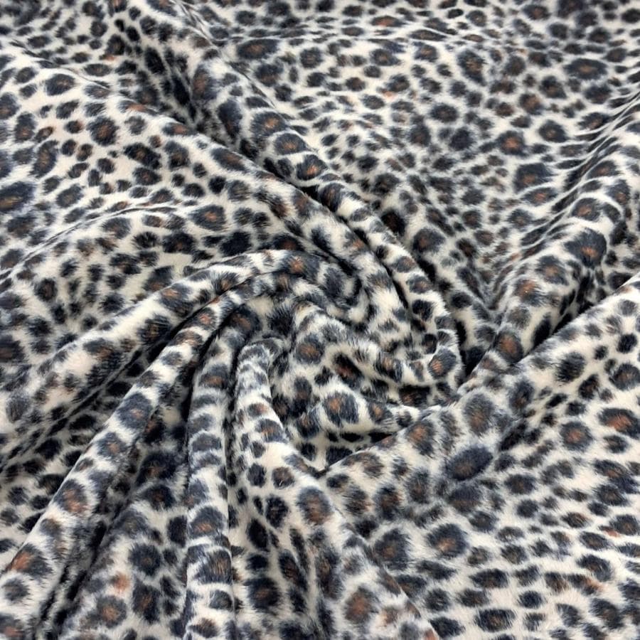 VELBOA Dress Fabrics Printed Velboa Fabric 150cm