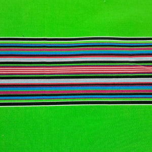 VENDA STRIPES Dress Fabrics Lime Venda Print Fabric 90 cm (2130984861785)