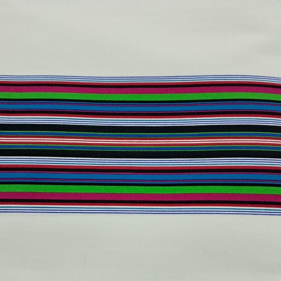 VENDA STRIPES Dress Fabrics White Venda Print Fabric 90 cm (2130984861785)