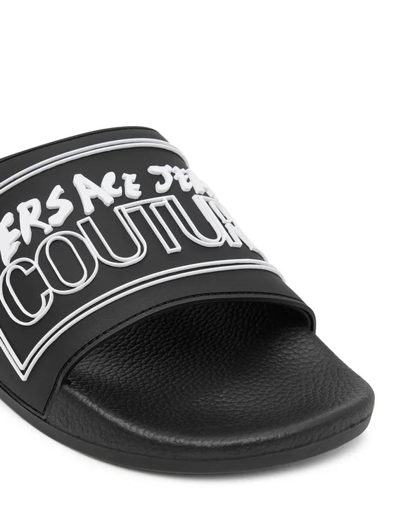 Versace Jeans Couture Fondo Slide Black
