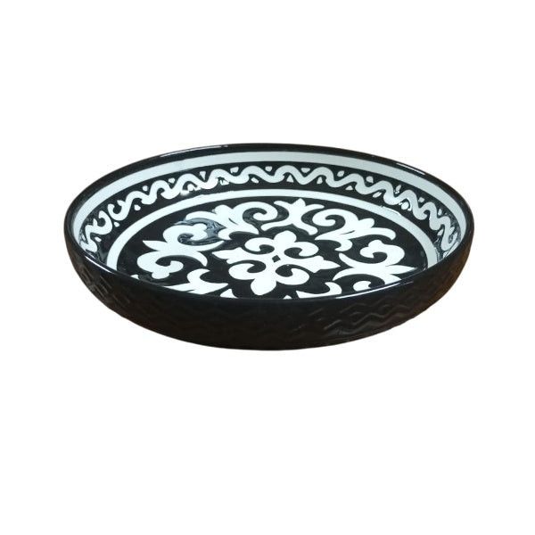 Villa Alegre Bowls Villa Alegre 20cm Ceramic Embossed Pasta Dish 18782