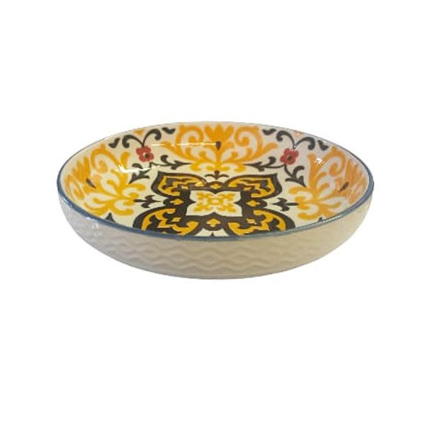 Villa Alegre Bowls Villa Alegre 20cm Ceramic Embossed Pasta Dish 18782