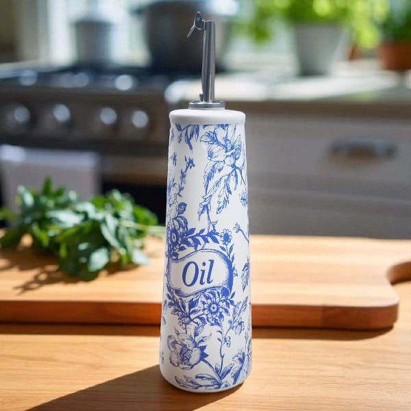 Villa Alegre Oil Bottle Villa Alegre Ceramic Oil Dispenser 350ml 11266