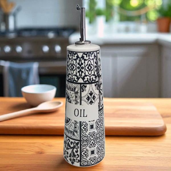 Villa Alegre Oil Bottle Villa Alegre Ceramic Oil Dispenser 350ml 11266
