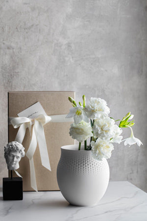 Villeroy & Boch VASE Collier Blanc Vase Blanc Large VB1016815511 (7303169507417)