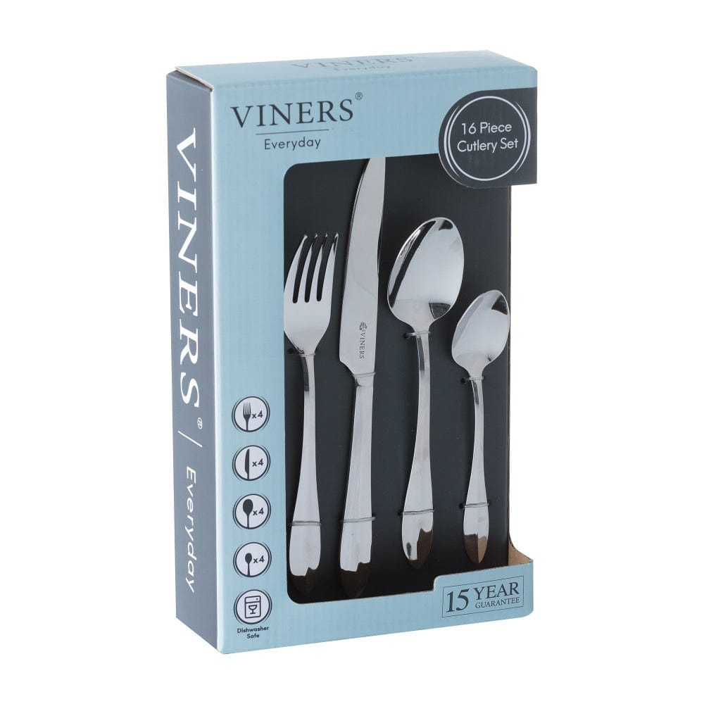 Viners CUTLERY Viners Everyday Breeze Cutlery 16 Piece 18/0 VN0303121 (7400782856281)