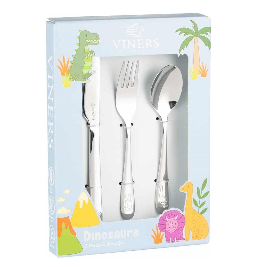 Viners CUTLERY Viners Kids Cutlery Dinosaur 3 Piece VN0304042