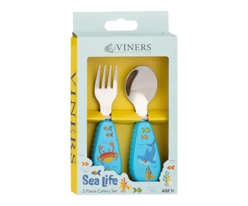 Viners CUTLERY Viners Kids Cutlery Sea Life Kids 2 Piece VN0304024