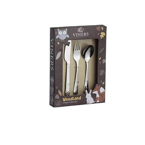 Viners CUTLERY Viners Kids Cutlery Woodlands 3 Piece VN0304038