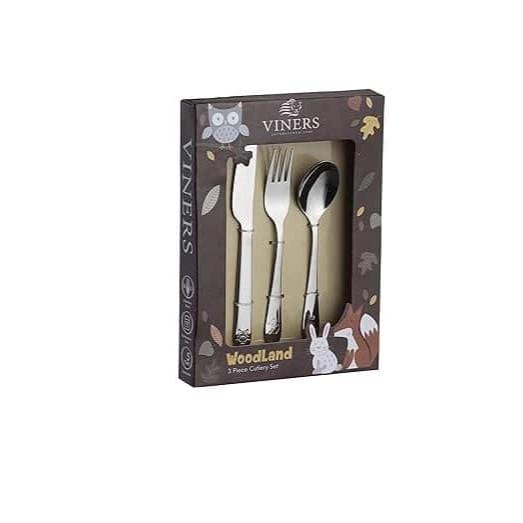 Viners CUTLERY Viners Kids Cutlery Woodlands 3 Piece VN0304038