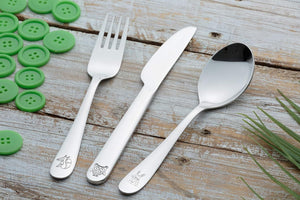 Viners CUTLERY Viners Kids Cutlery Woodlands 3 Piece VN0304038 (7802152910937)