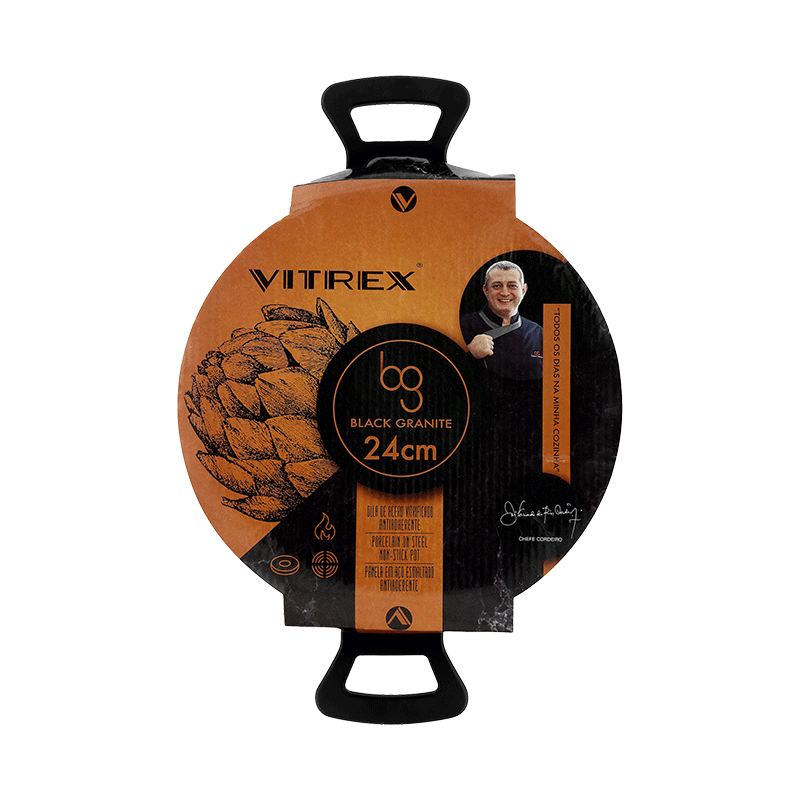 Vitrex POTS Vitrex Granite Non-stick 24cm Casserole 71PVCCGNM24 (7313081532505)
