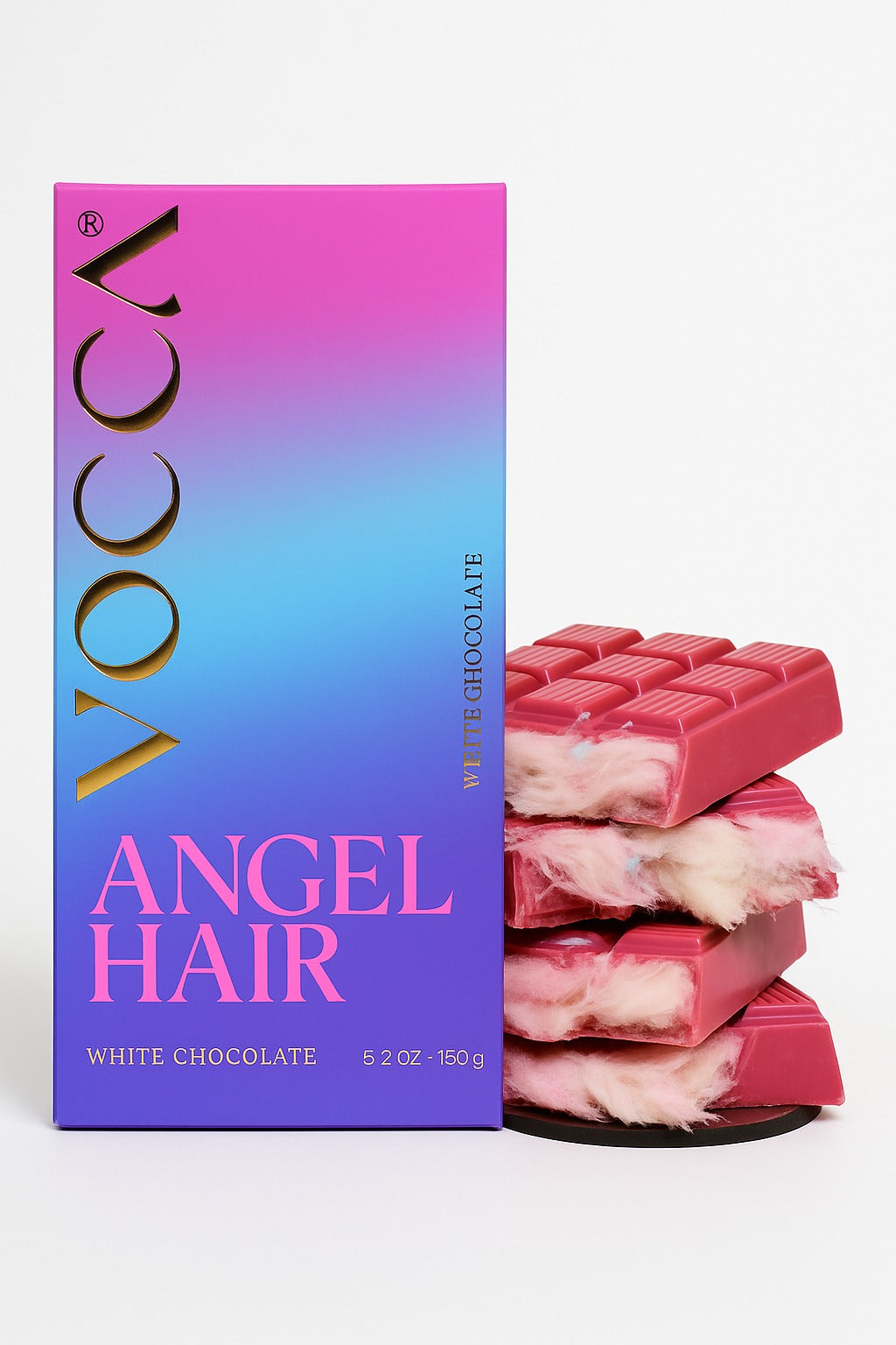 Vocca Chocolate Vocca® Dubai Angel Hair in White Chocolate 150g
