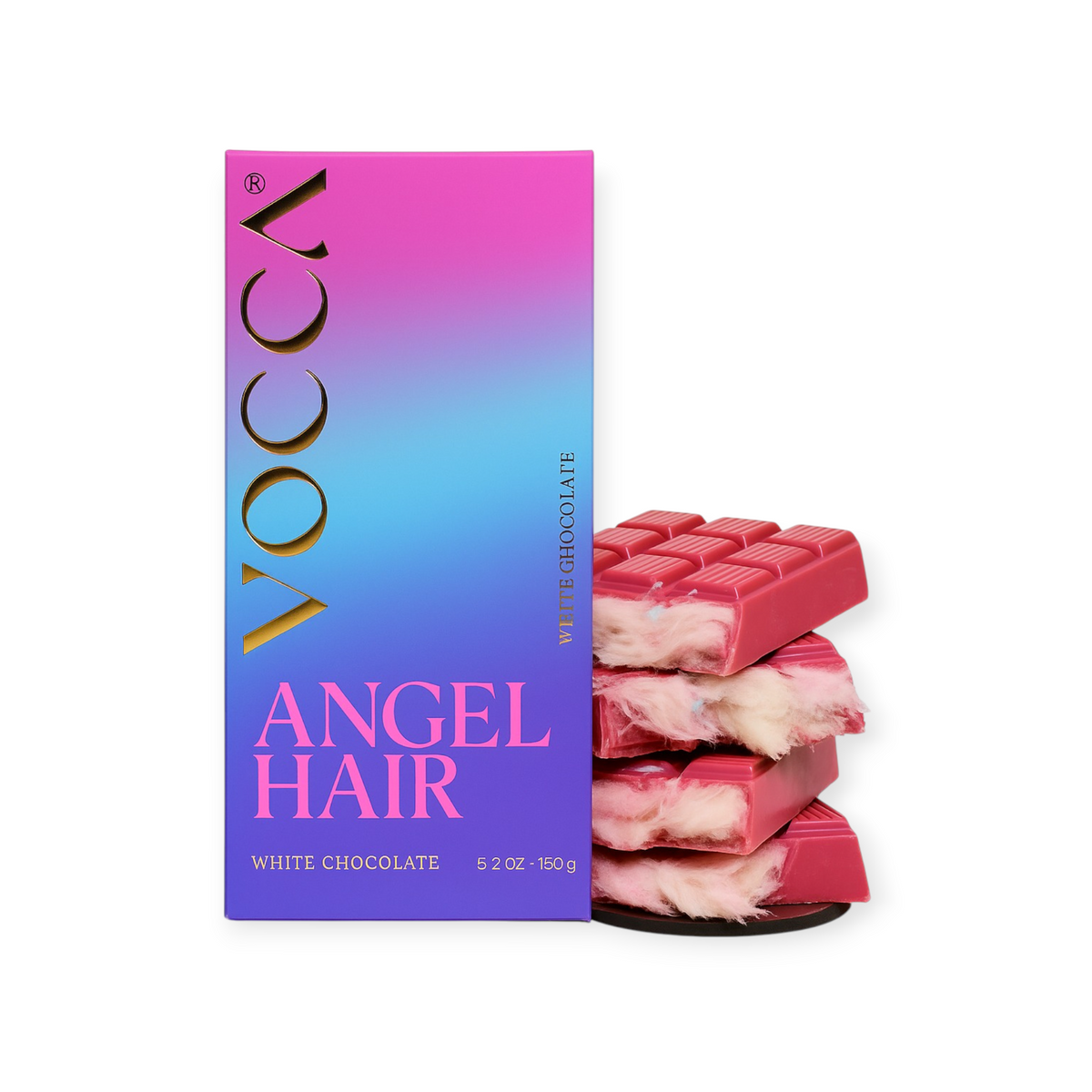 Vocca Chocolate Vocca® Dubai Angel Hair in White Chocolate 150g