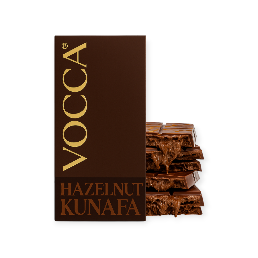 Vocca Chocolate Vocca® Dubai Hazelnut Kunafa In Milk Chocolate Bar 125g